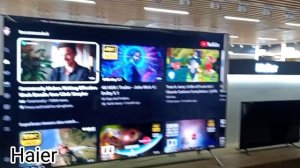 Haier 98" inches Google TV With voice command / with Haier Matrix application flat form / Boss Ram