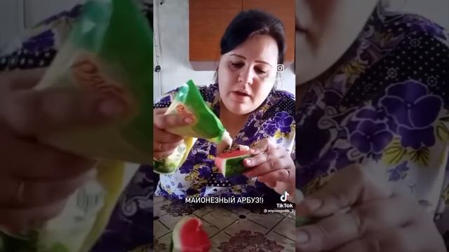 Майонезный арбуз. Арбуз с майонезом♂️