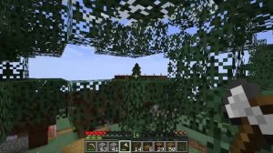 Прохождения Minecraft 6 часть с Девушкой и Другом.Строим Большой Дом Для Жителей,Площадь