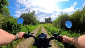 Деревня Ш, полёт на квадрике (9.08.2024)