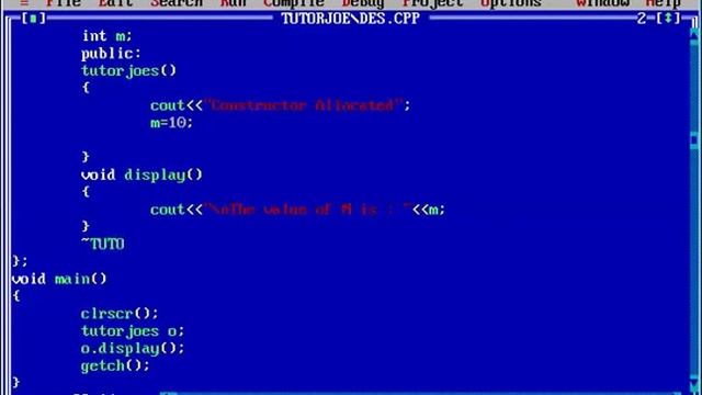 Destructor In C++ Programming смотреть онлайн