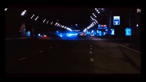 BMW- дрифт по ночному городу