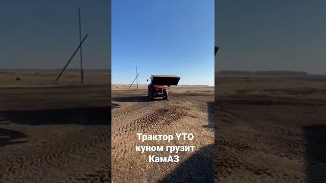 КУН Универсал Премиум грузит Камаз #shorts