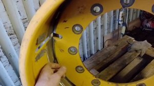 Переделка кривых дисков фронтального погрузчика