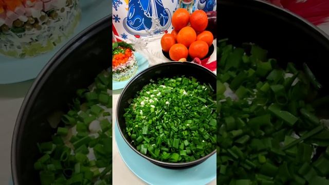 СЛОЁНЫЙ САЛАТ ОЛИВЬЕ