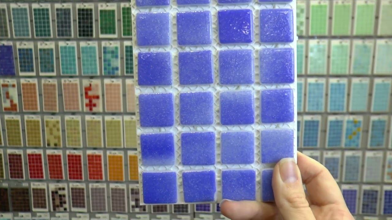 Противоскользящая стеклянная мозаика артикул 80004 смотреть онлайн