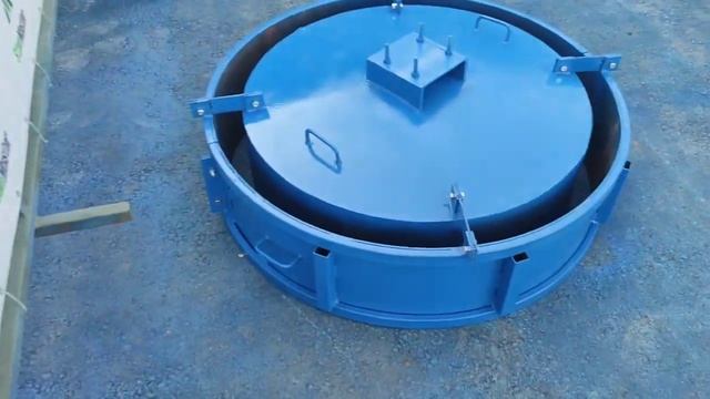 Виброформа для изготовления бетонных колец 10.3 “Серия Budget” с конусом смотреть онлайн