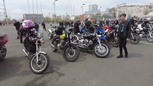 Владивосток открытие мото сезона 2022 (первый фрагмент).