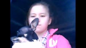 Прогулка в деревне с Аделиной