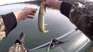 👍Рыбалка на щуку, джерки или воблера,🎣.
