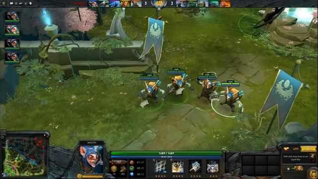 dota 2 meepo смотреть онлайн