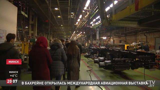 Столичные студенты посетили крупнейшие предприятия города в рамках профсоюзного форума смотреть онлайн
