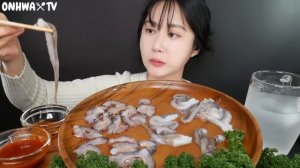 싱싱한 낙지와 홍해삼 먹방🐙✨산낙지 먹방 해삼 먹방 | Sea Cucumber Raw Octopus | ASMR MUKBANG Eating Sound