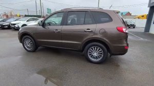 Hyundai Santa Fe 2011 коричневый KMHSH81BDBU731906