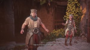 Horizon Forbidden West (сверхсложный) // Руины с реликвиями: Бормочущие пещеры // Друг в темноте