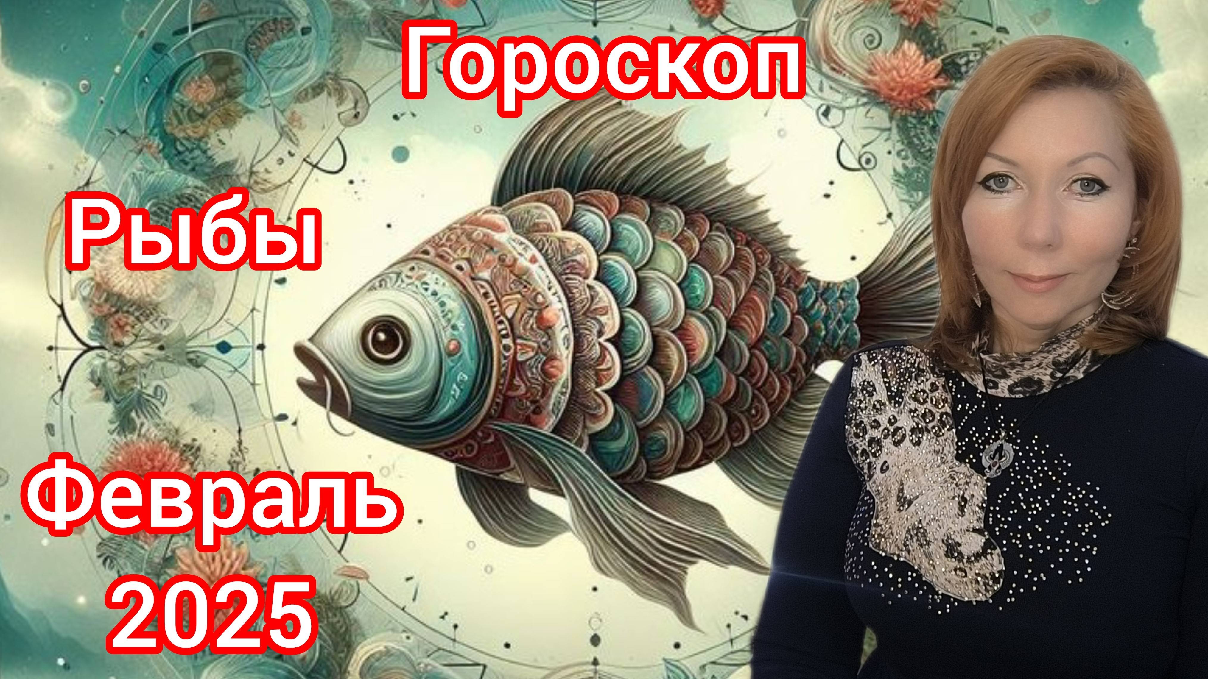 Гороскоп на февраль 2025 для Рыб/Рыбы гороскоп на февраль 2025
