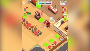 Coffee Break: Cafe Simulation- Gameplay Walkthrough Part 6 Managing a Coffee Shop (Android,iOS)
