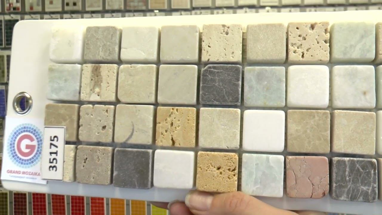 Мозаика из натурального камня артикул 35175 смотреть онлайн