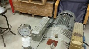 Becker VTLF-250sk vacuum pump power test and vacuum capability measurements
