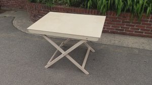 Как сделать Раскладной стол из дерева