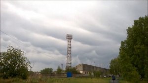 6 06 2017 The sky after a storm over the Osinovka Bratsk