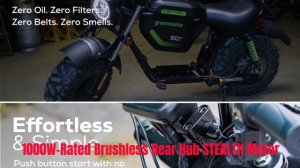 Greenworks 60V Stealth Series Electric Mini Bike Review: Built For Off Road Riding