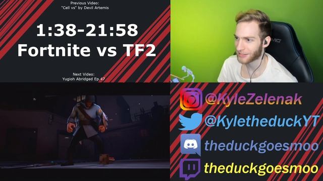 THIS SETTLES IT!! Reacting to "Fortnite vs TF2 SFM" by Hoovy Tube смотреть онлайн