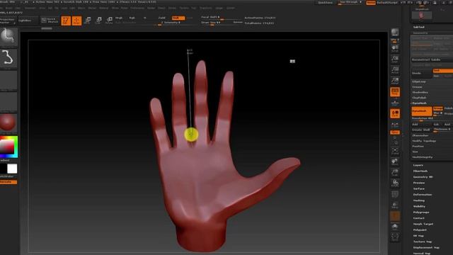 Zbrush Урок 6 (Кисть SliceCurve) (720p)