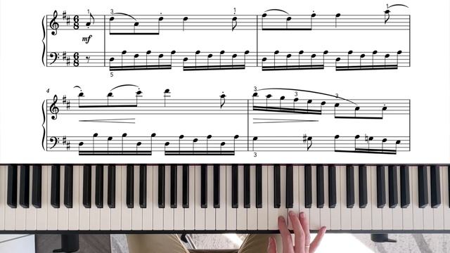 Beginner Piano Course Level 3 | 17. W.A.Mozart: Rondo in D K.15D
