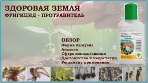 Здоровая земля, Витарос, Здоровый газон, Витавакс - обзор на протравители почвы от болезней