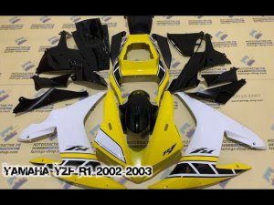Yamaha YZF R1 2002-2003 ||| мотопластик.рф