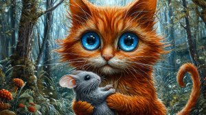 Сказка про умного Мышонка и его приключениях в лесу