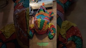 inflatable Rhino Bestway pop art with sph