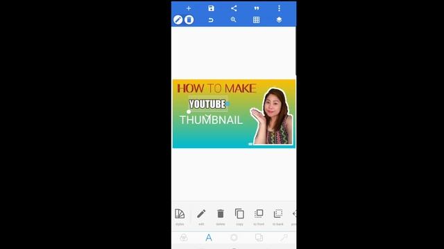 HOW TO MAKE YOUTUBE THUMBNAIL/STEP BY STEP TUTORIAL