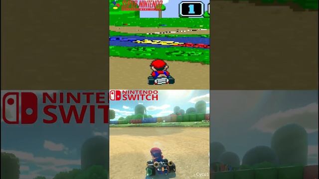Mario_Kart_8_Donut_Plains_3_Nintendo_Switch_vs_SNES_Track_Comparison