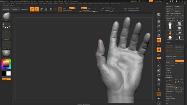 Sculpting Hands in ZBrush Like a Pro (720p)