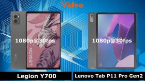 Lenovo Legion Y700 (2023) VS Lenovo Tab P11 Pro Gen2