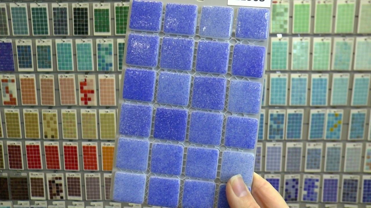 Противоскользящая стеклянная мозаика артикул 12968 смотреть онлайн