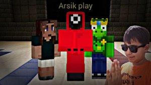 Коллабарация! Игра в кальмара в ~Minecraft~ (коллаба с: AB Russia, AlishaRBXX, Рей)