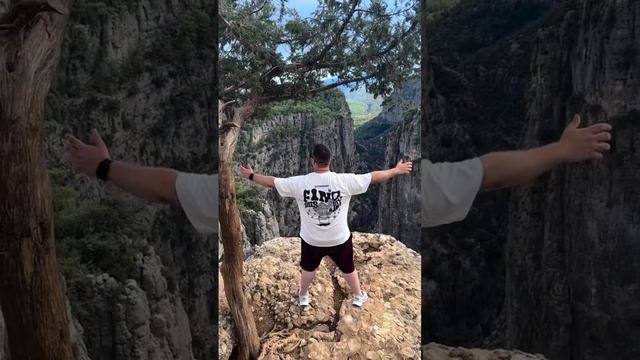 Просто будь собой #мощныйведущий #путешествие #тазыканьон #турция #travel #горы #family #relax #life