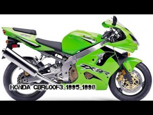 Kawasaki Ninja ZX-9R 2000-2003 ||| мотопластик.рф