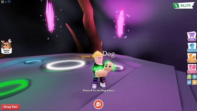 Mega neon Dog @ Playadoptme Roblox смотреть онлайн