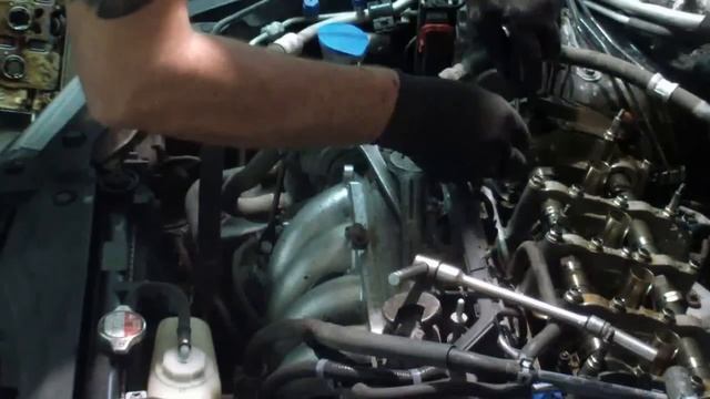 XONDA ACCORD 2007г двс K20- Z2 регулировка клапанов