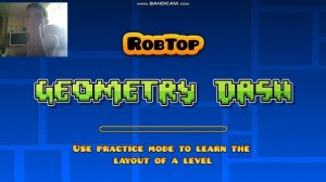 Играю в Geometry dash!