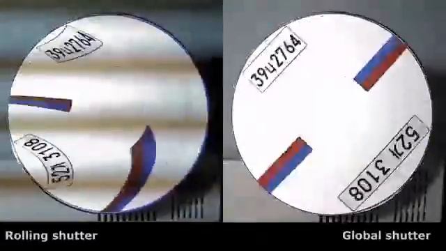 Global shutter VS rolling shutter смотреть онлайн