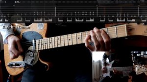 The Living Tombstone - Die In A Fire | FNAF (Guitar Cover + TAB)