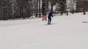 Прогресс конька через классику #лыжи