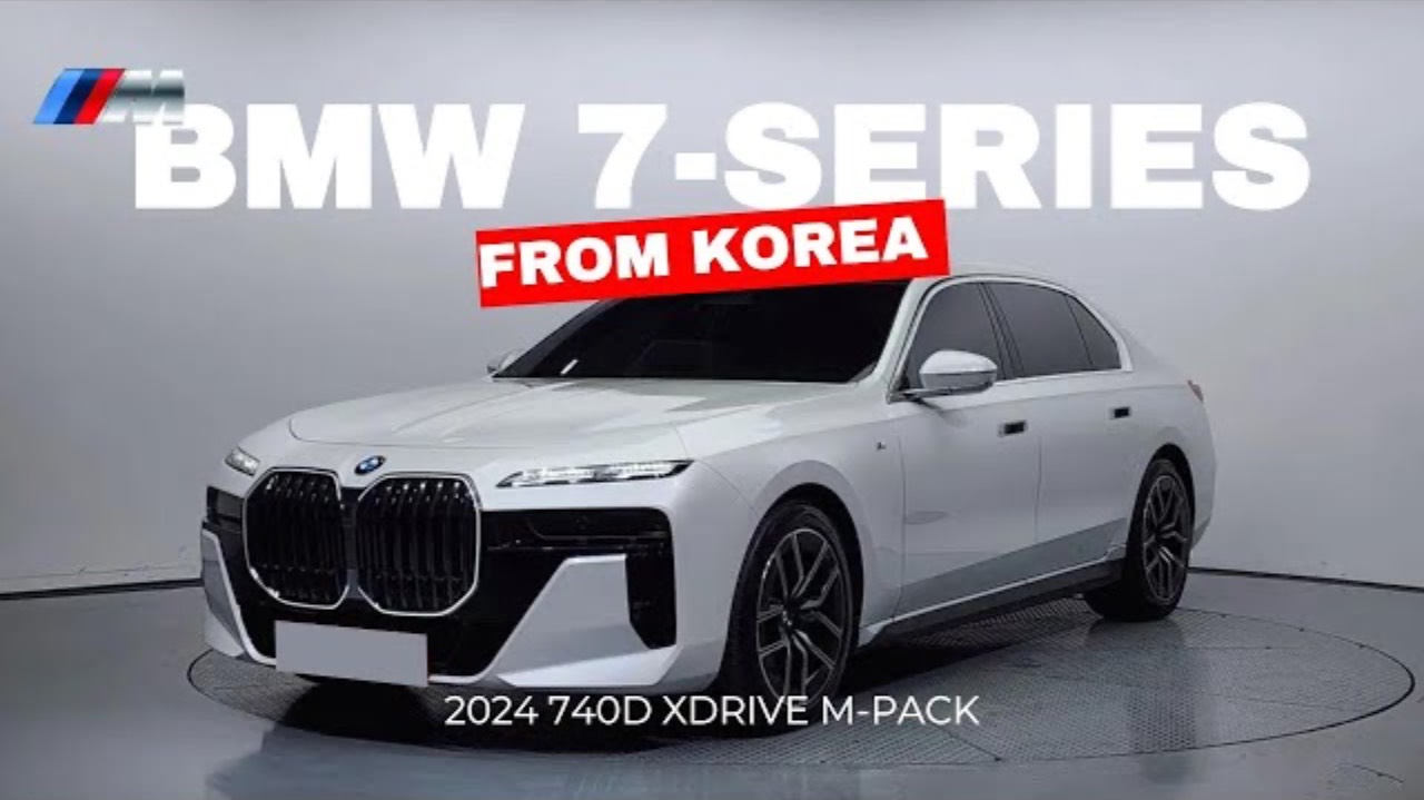 BMW 740D (G70) XDRIVE M-SPORT ИЗ КОРЕИ! ДЕТАЛИ В ОПИСАНИИ ПОД ВИДЕО!