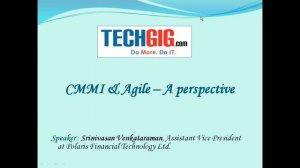 Introduction - CMMI & Agile -- A perspective