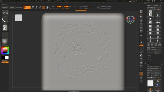 4. ZBrush 2020. Новые кисти _ Уроки на русском